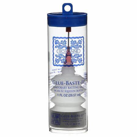 Colonial Needle - Roxanne Glue - Baste It 1oz EZ Squeezie Bottle
