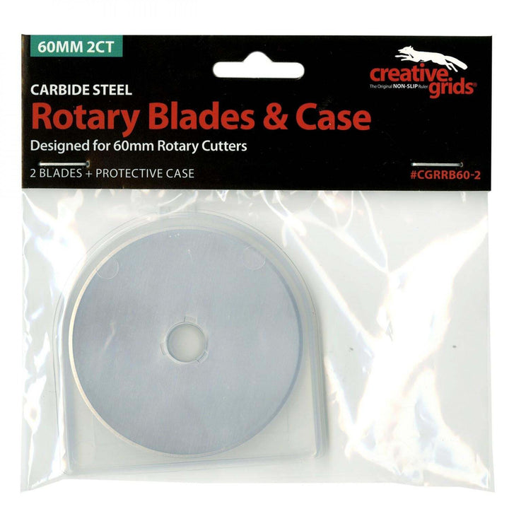 Rotary Blades - Creative Grids - 60mm 2pk