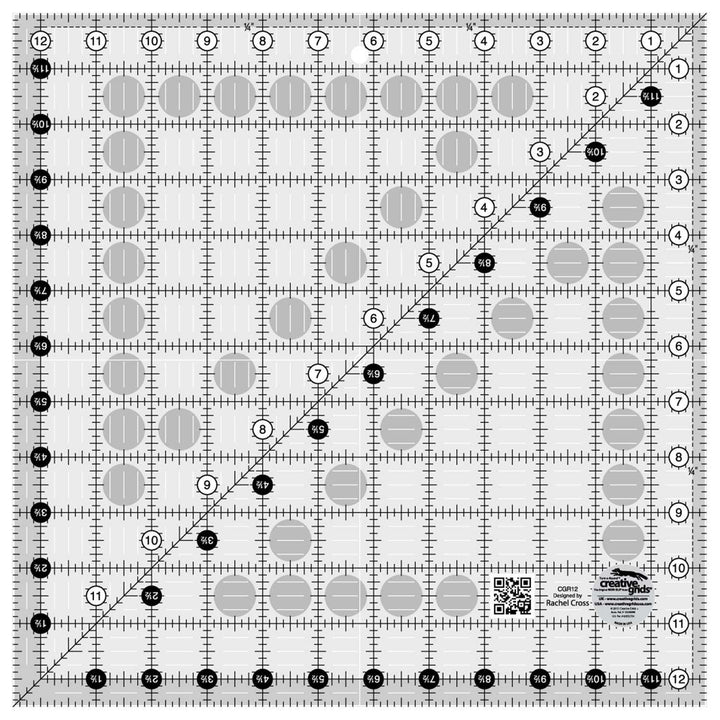 Ruler - Creative Grid - 12.5"x12.5"