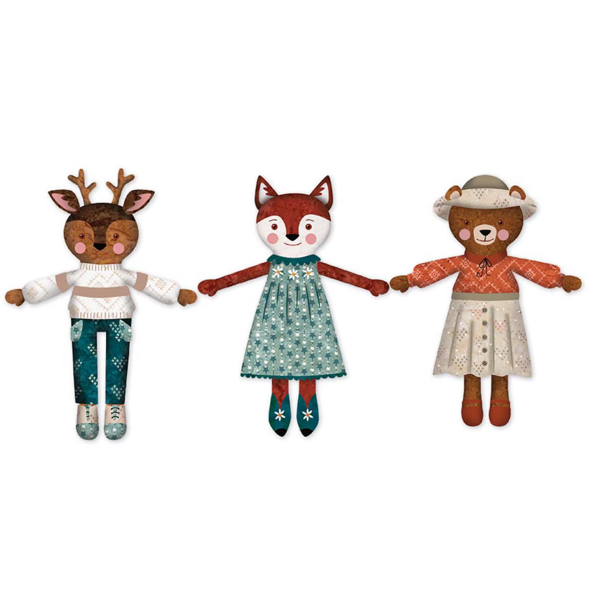 Design - Riley Blake - Woodland Dolls