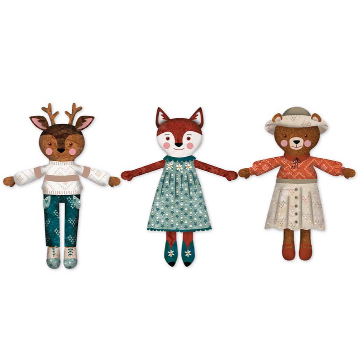 Design - Riley Blake - Woodland Dolls