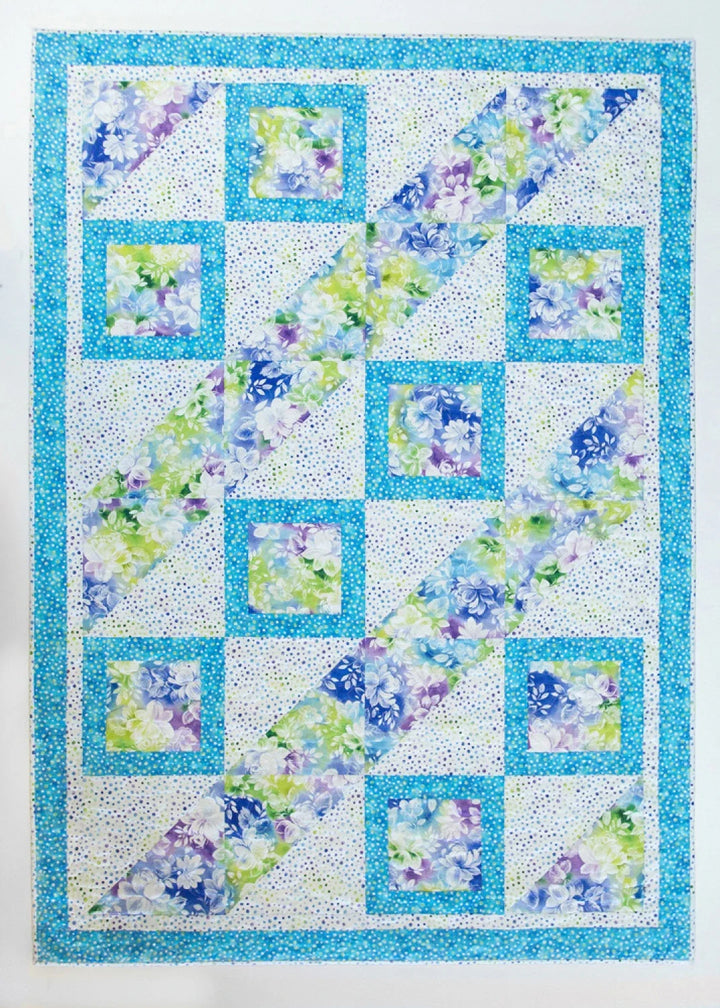 Book - Fabric Cafe - Quilts in a Jiffy - 3 Yards Quilt