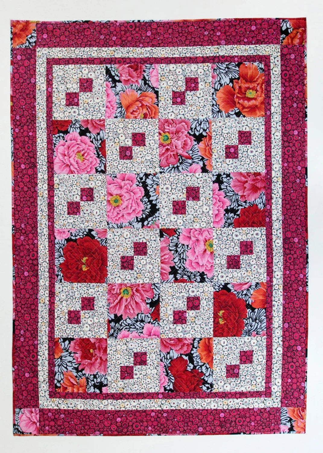 Book - Fabric Cafe - Quilts in a Jiffy - 3 Yards Quilt