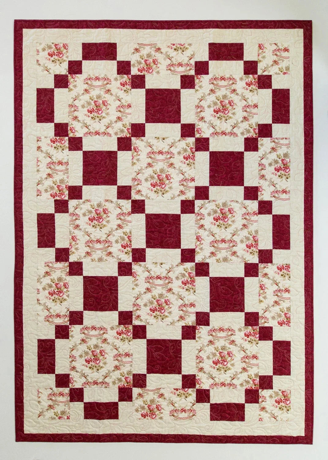 Book - Fabric Cafe - Quilts in a Jiffy - 3 Yards Quilt