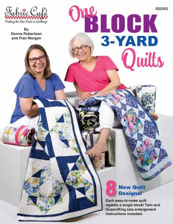 Book - Fabric Cafe - One Block 3-Yard Quilts