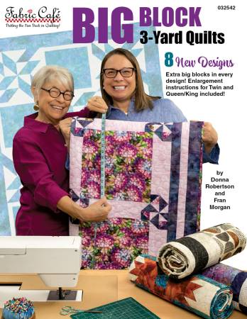 Book - Fabric Cafe - Big Block 3-Yard Quilts
