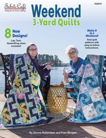 Book - Fabric Cafe - Weekend 3-Yard Quilts