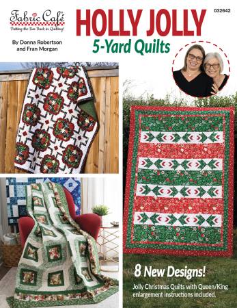 Book - Fabric Cafe - Holly Jolly 5-Yard Quilts