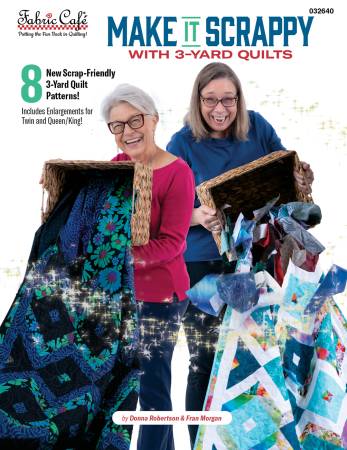Book - Fabric Cafe - Make It Scrappy With 3-Yard Quilts