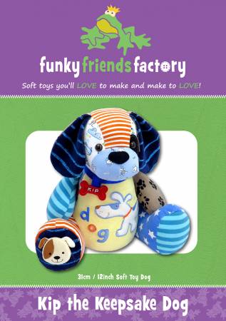 Pattern - Funky Friends Factory - Kip The Keepsake Dog Pattern