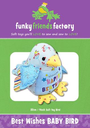 Pattern - Funky Friends Factory - Best Wishes Baby Bird