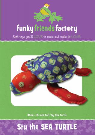 Pattern - Funky Friends Factory - Stu Sea Turtle
