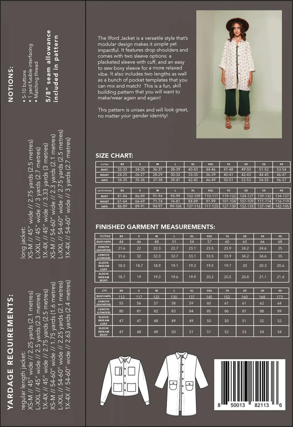 Pattern - Ilford Jacket