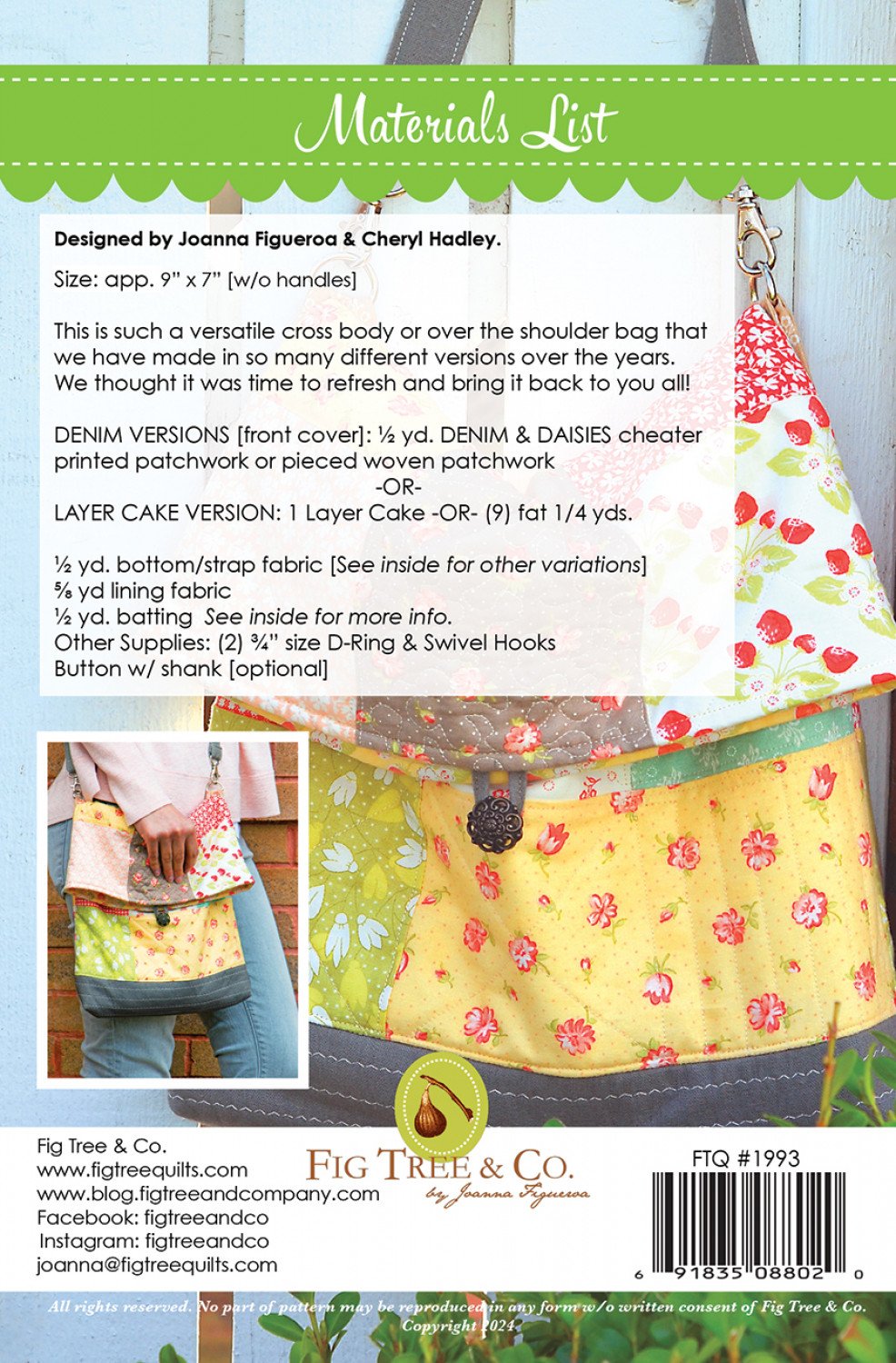 Pattern - Kimberly's Sack: Remix