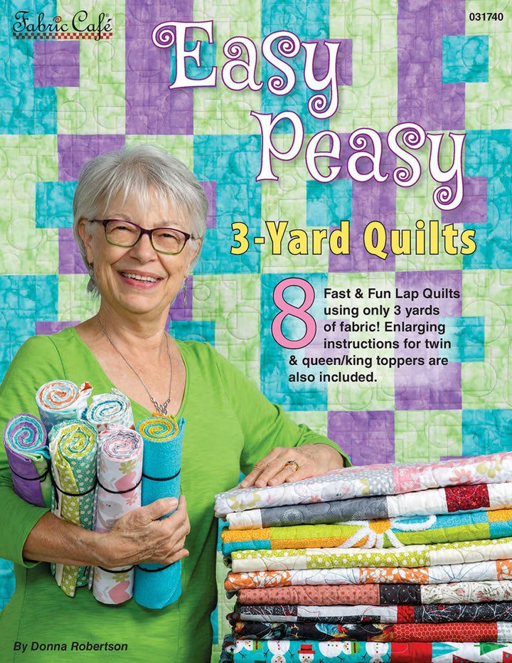 Book - Fabric Cafe - Easy Peasy 3 yard Quilts