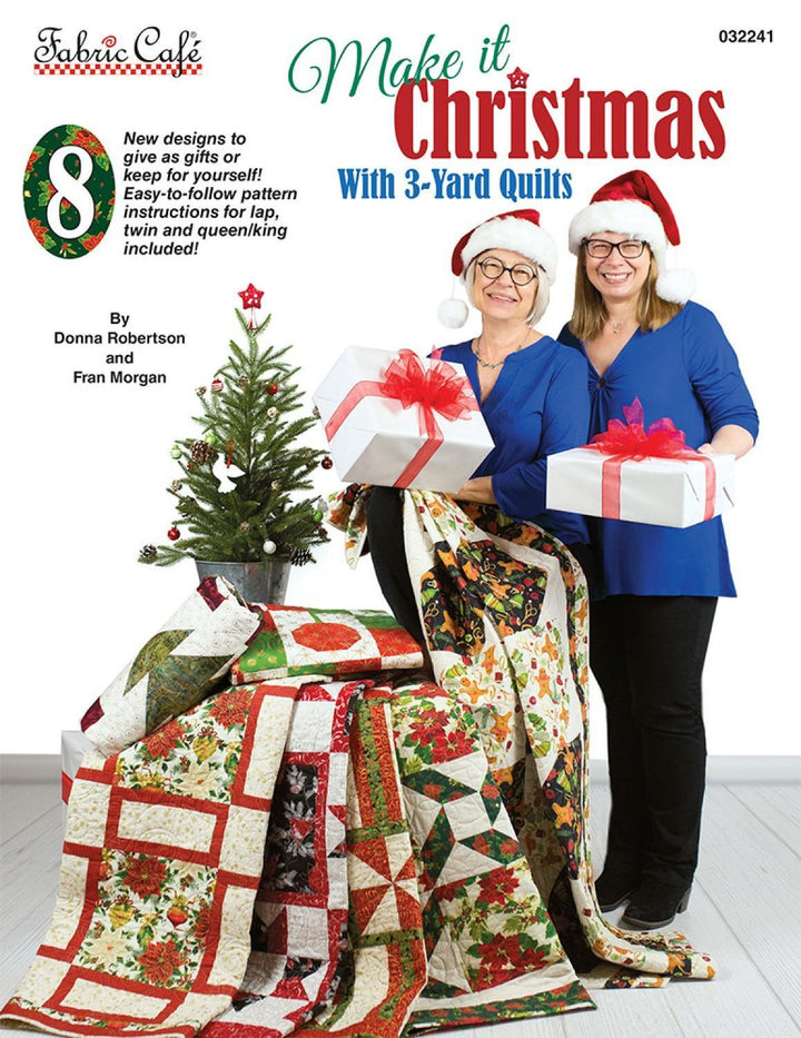 Book - Fabric Cafe - Make It Christmas with 3 Yard Quilts