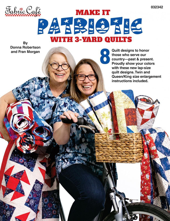 Book - Fabric Cafe - Make it Patriotic With 3-Yard Quilts