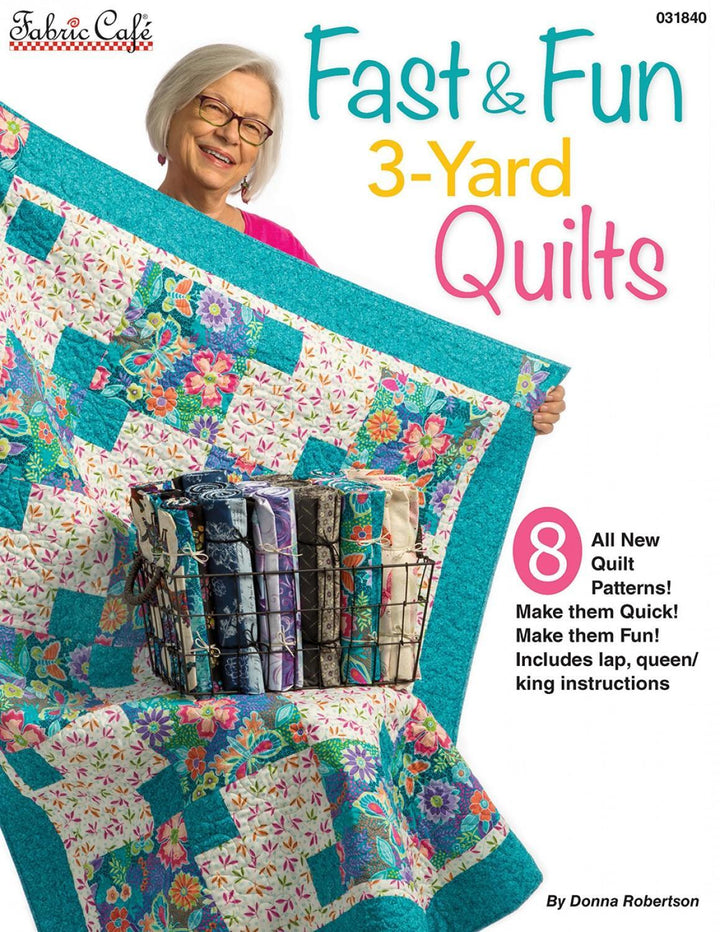 Book - Fabric Cafe - Fast and Fun 3 Yard Quilts