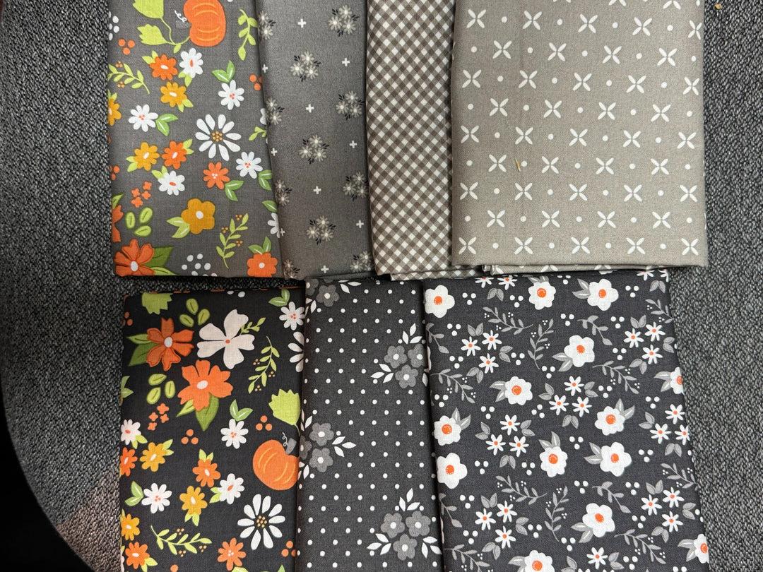 Fat Quarter Bundle - Birch and Willow (7 skus) BLACKS