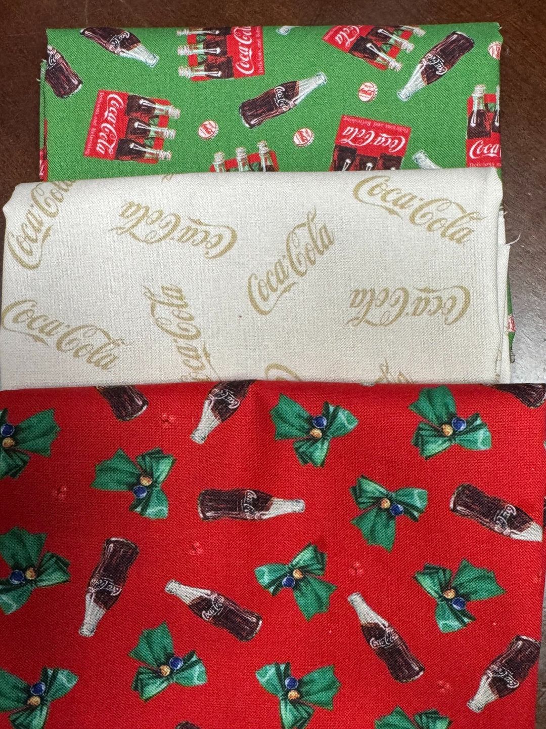 Fat Quarter Bundle - Coco-Cola (3 skus)
