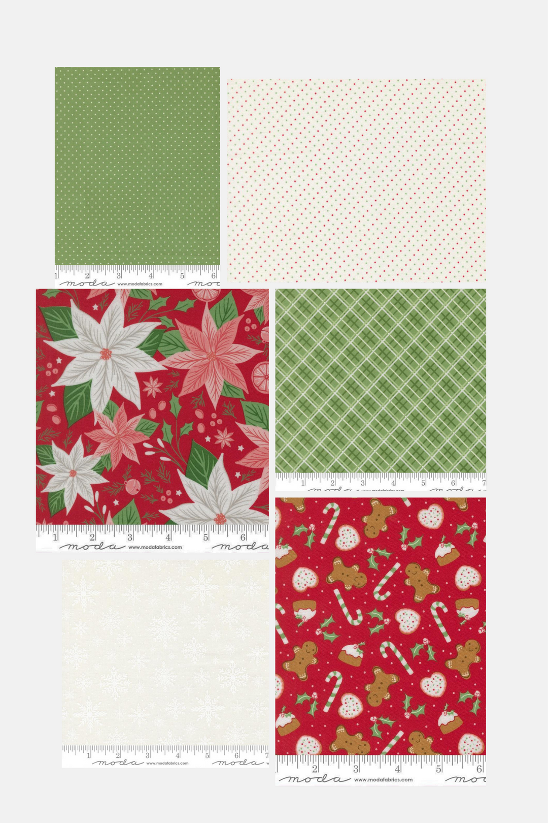 Fat Quarter Bundle - Merrily On High - 6 Skus