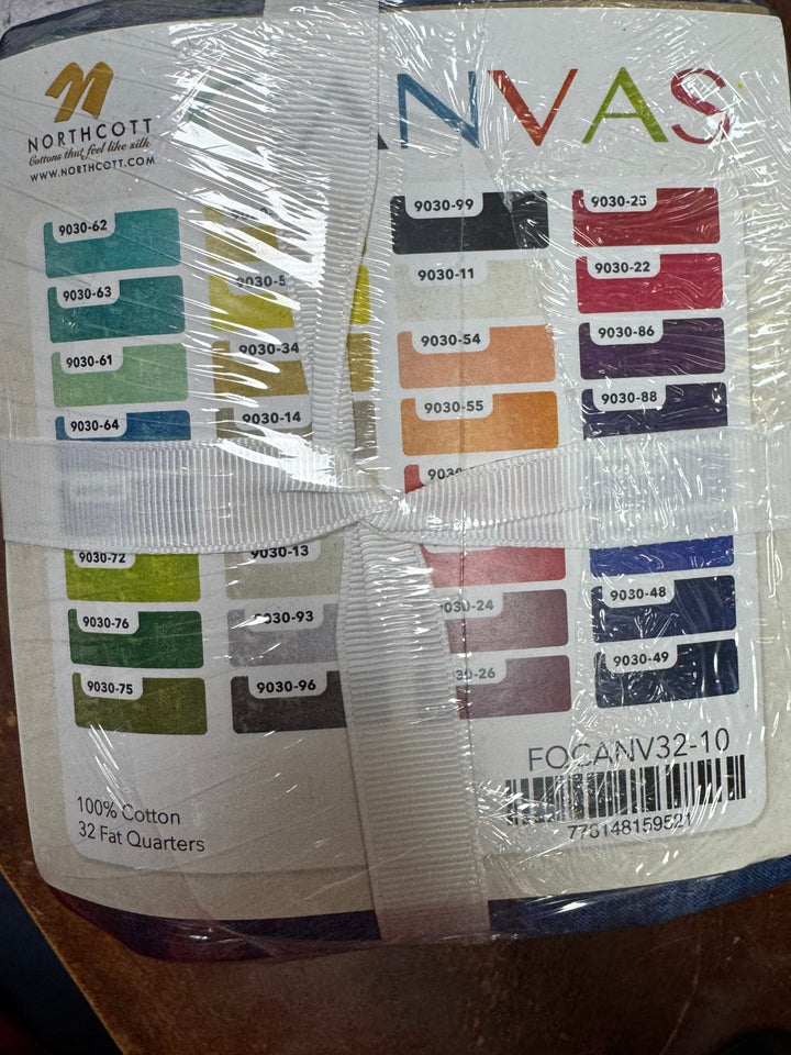 Fat Quarter Bundle - Northcott - Canvas 32skus