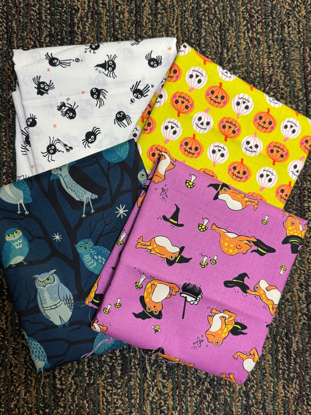Fat Quarter Bundle - Ruby Star - Freaky Familiars - 4 skus (shop cut)