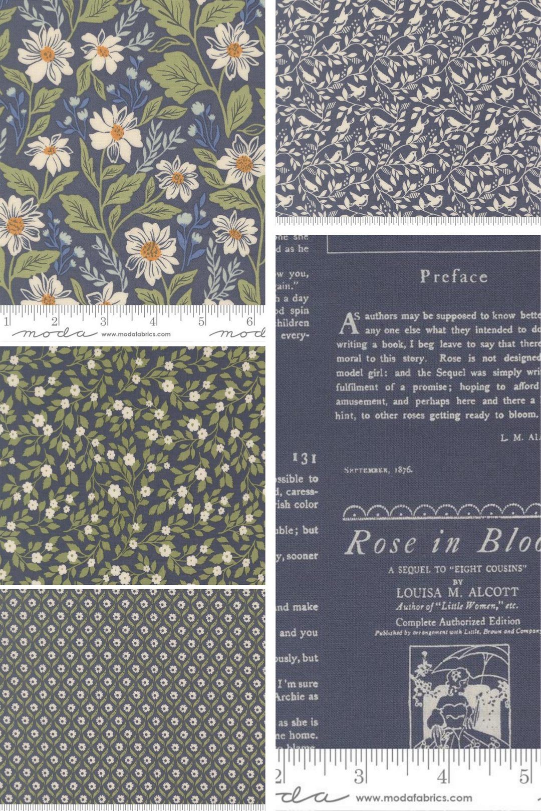 Fat Quarter Bundle - True Love - TWILIGHT (5 skus)