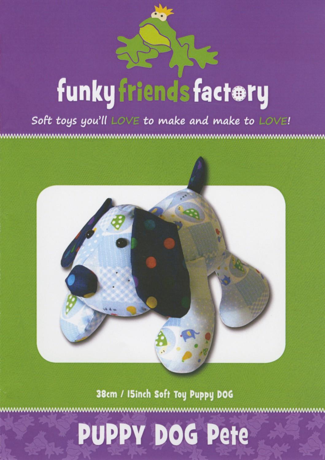 Pattern - Funky Friends Factory - Puppy Dog Pete