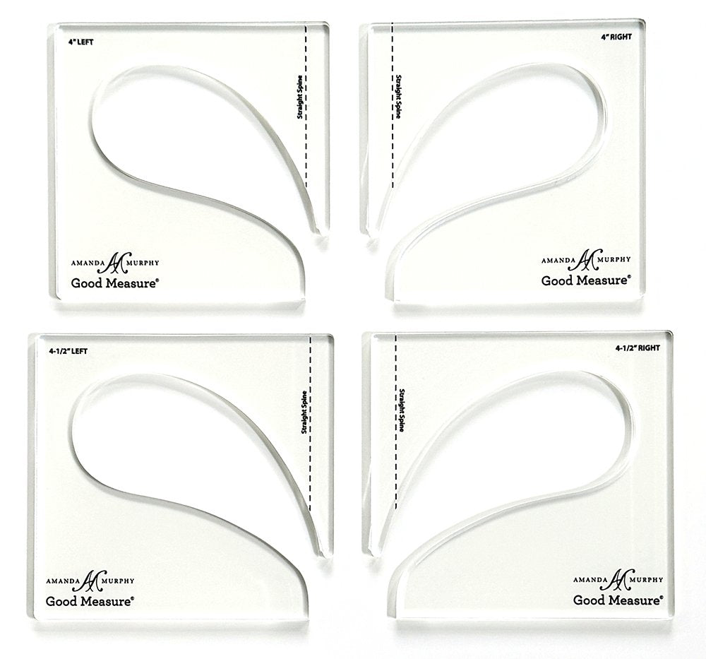 High Shank Ruler - Amanda Murphy - Good Measure - Every Feather Plume 3 Longarm set 4