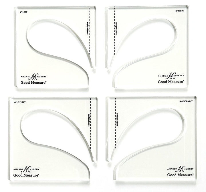High Shank Ruler - Amanda Murphy - Good Measure - Every Feather Plume 3 Longarm set 4