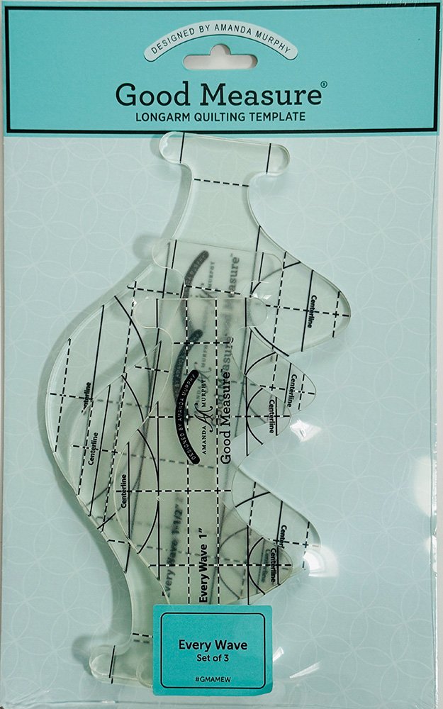 High Shank Ruler - Amanda Murphy - Good Measure - Every Wave Template 3pc