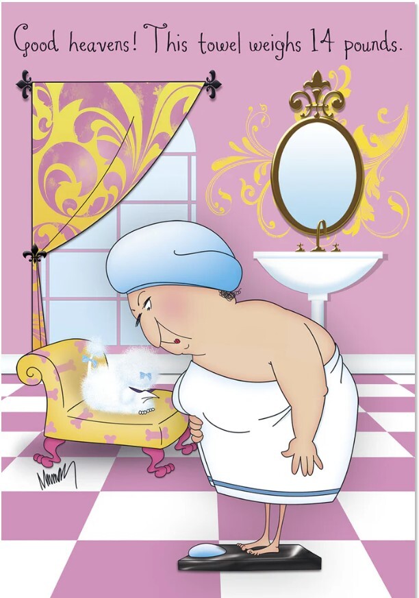 Greeting Card - Birthday - Good Heavens!