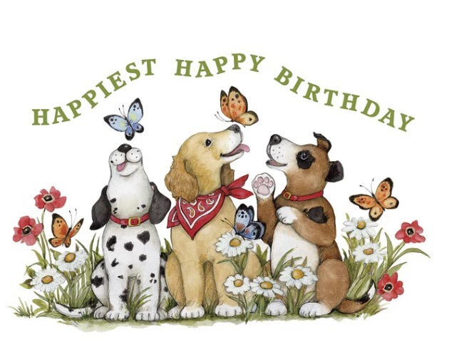 Greeting Card - Birthday - Happiest Happy Birthday