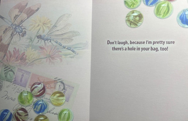 Greeting Card - Birthday - 	I haven't lost all my marbles yet ....