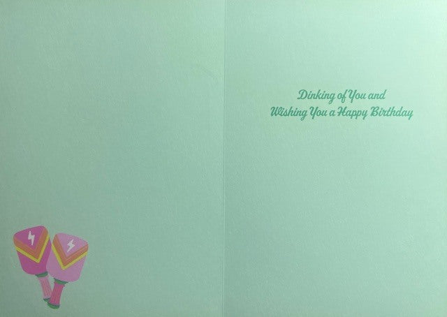 Greeting Card - Birthday - In my Pickleball era