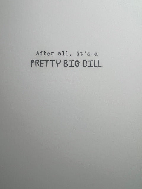 Greeting Card - Birthday - Don't just enjoy your birthday.  RELISH IT!