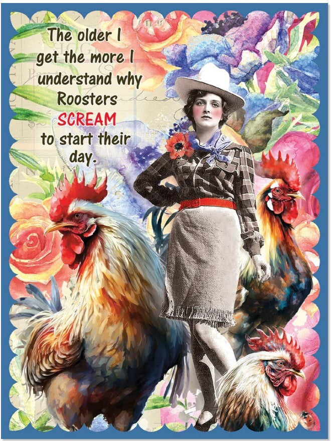 Greeting Card - Birthday - The older I get....