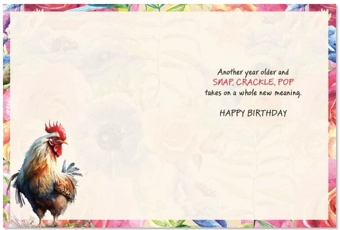 Greeting Card - Birthday - The older I get....