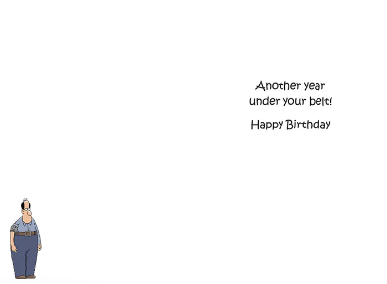 Greeting Card - Birthday - Your blood pressure is fine ....