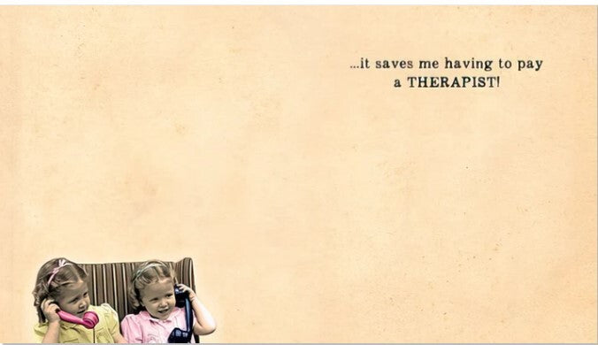 Greeting Card - Friendship - I''m SO GLAD we're friends