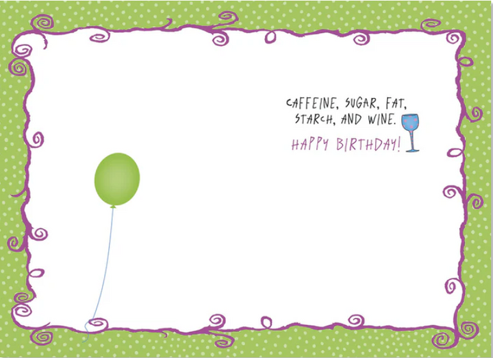 Greeting Card - Happy Birthday - For A Long and Happy Life ...