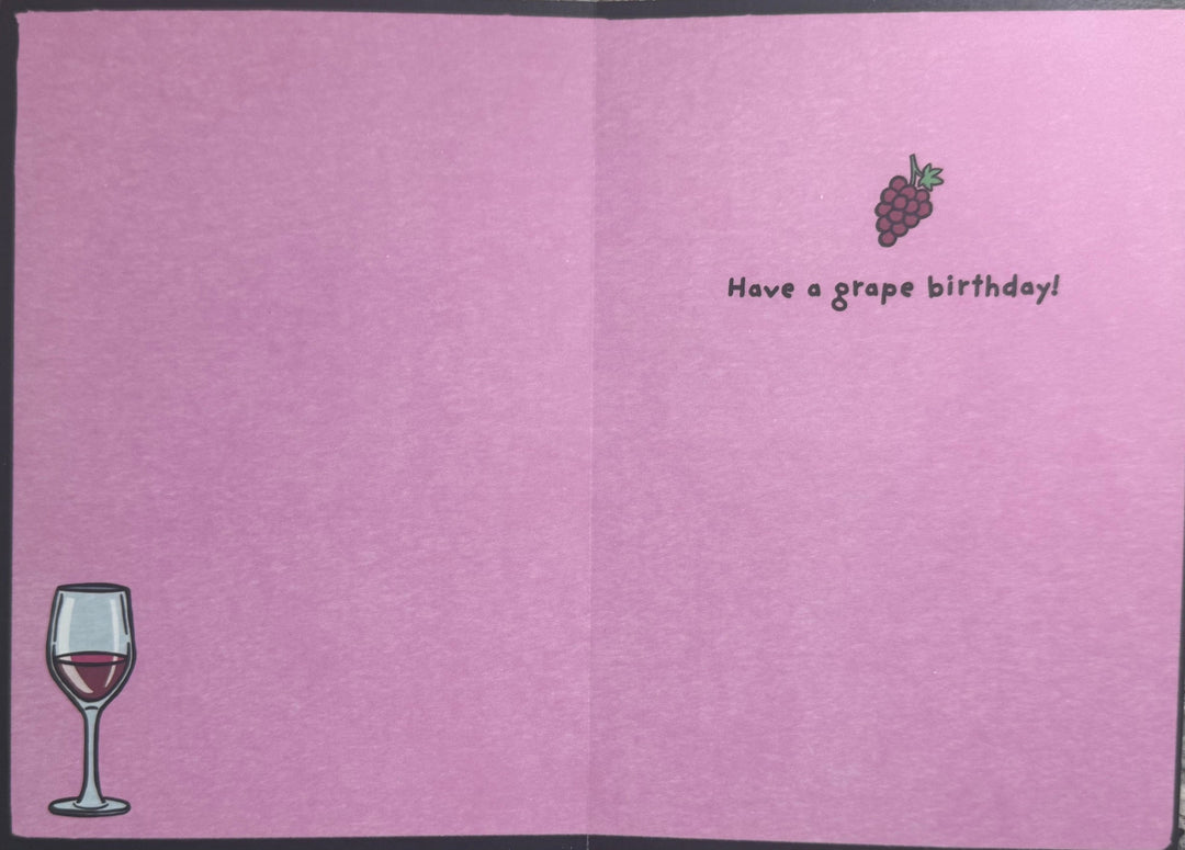Greeting Card - Happy Birthday - It's not called box wine.