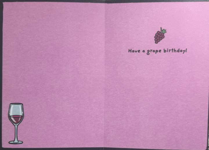 Greeting Card - Happy Birthday - It's not called box wine.