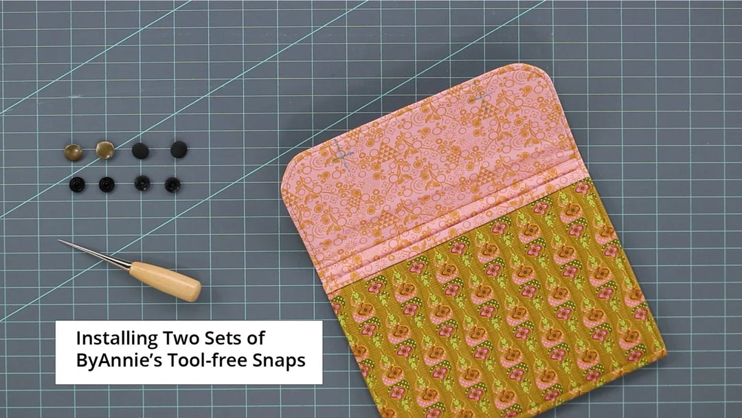 Bag - Tool-free Snaps - Set of Four - Nickel