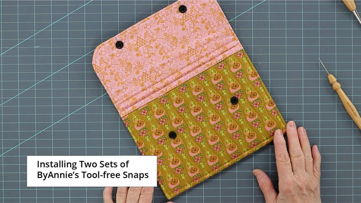 Bag - Tool-free Snaps - Set of Four - Nickel
