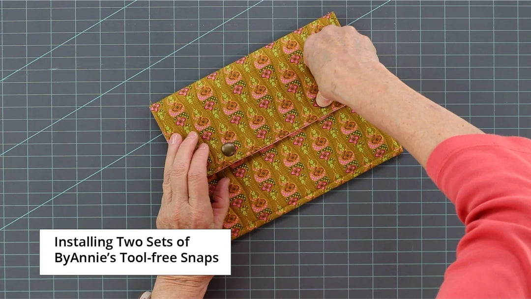 Bag - Tool-free Snaps - Set of Four - Nickel