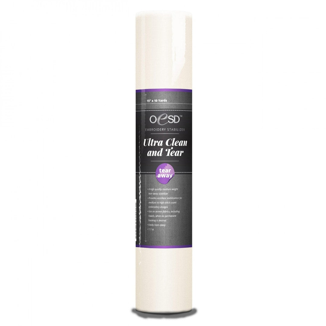 Stabilizer - OESD TearAway - Ultra Clean & Tear 15"x10yds