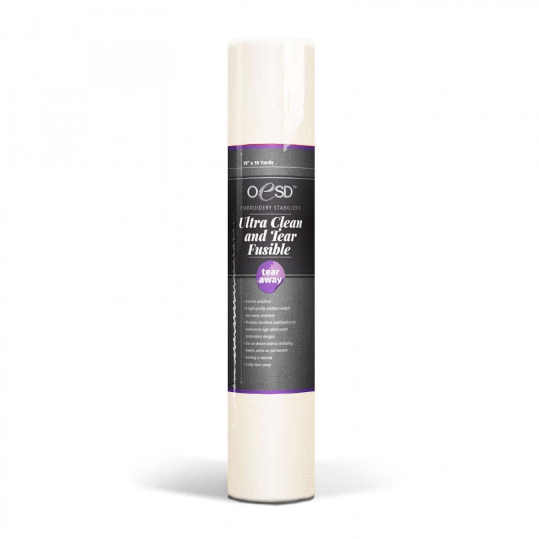 Stabilizer - OESD Tearaway - Ultra Clean & Tear FUSIBLE 10"x10yds