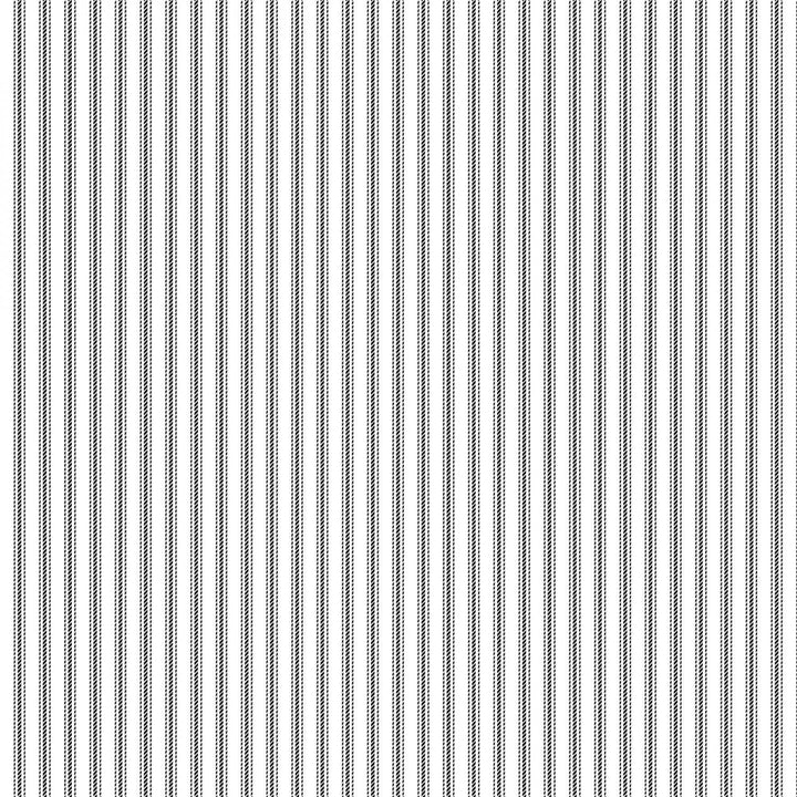 Henry Glass - Priscilla Blain - Stitching Housewives Stripe - Grey Ticking Stripe